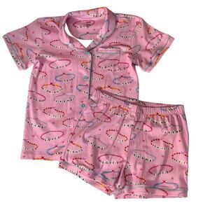 Swifty Friendship Bracelet Pima‎ Cotton Pajamas NWT size 14